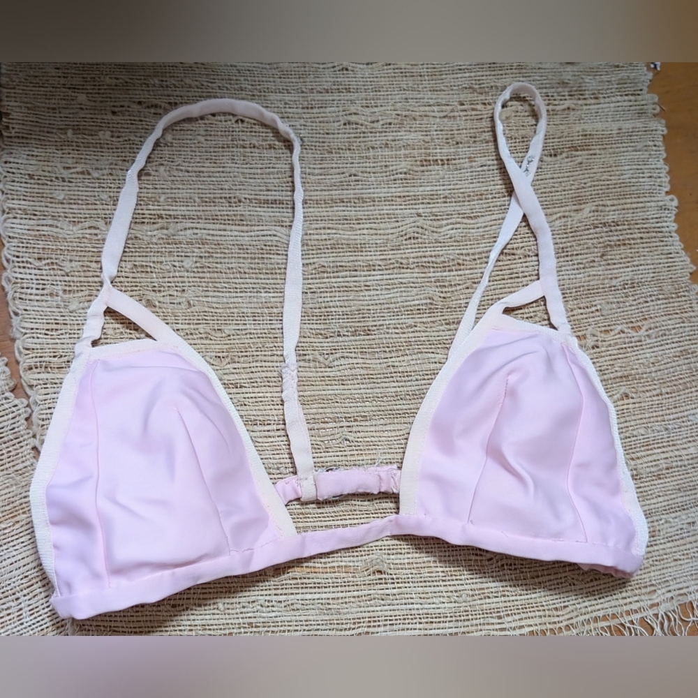 CHRISTIAN COWAN Pink Bra Small